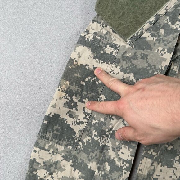 US Military ACU‎ Army Combat Uniform Coat UCP Digital Camo Ripstop Medium Reg - Picture 9 of 16